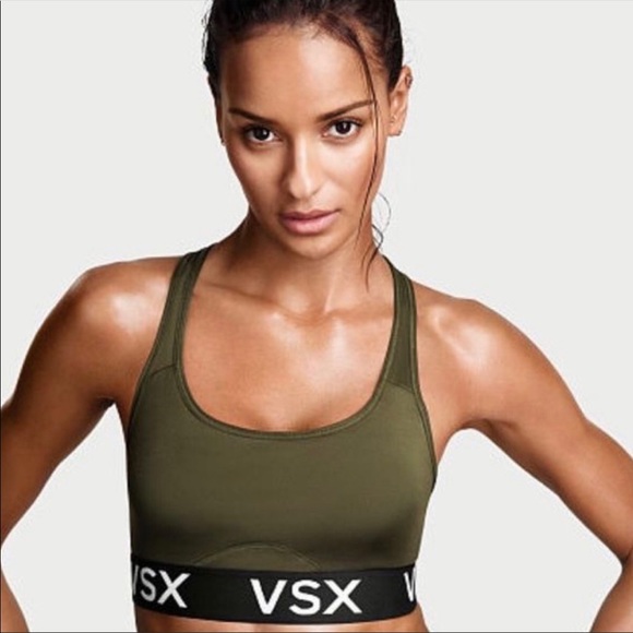 Victoria's Secret Other - Victoria Sport VSX Army Green Sports Bra